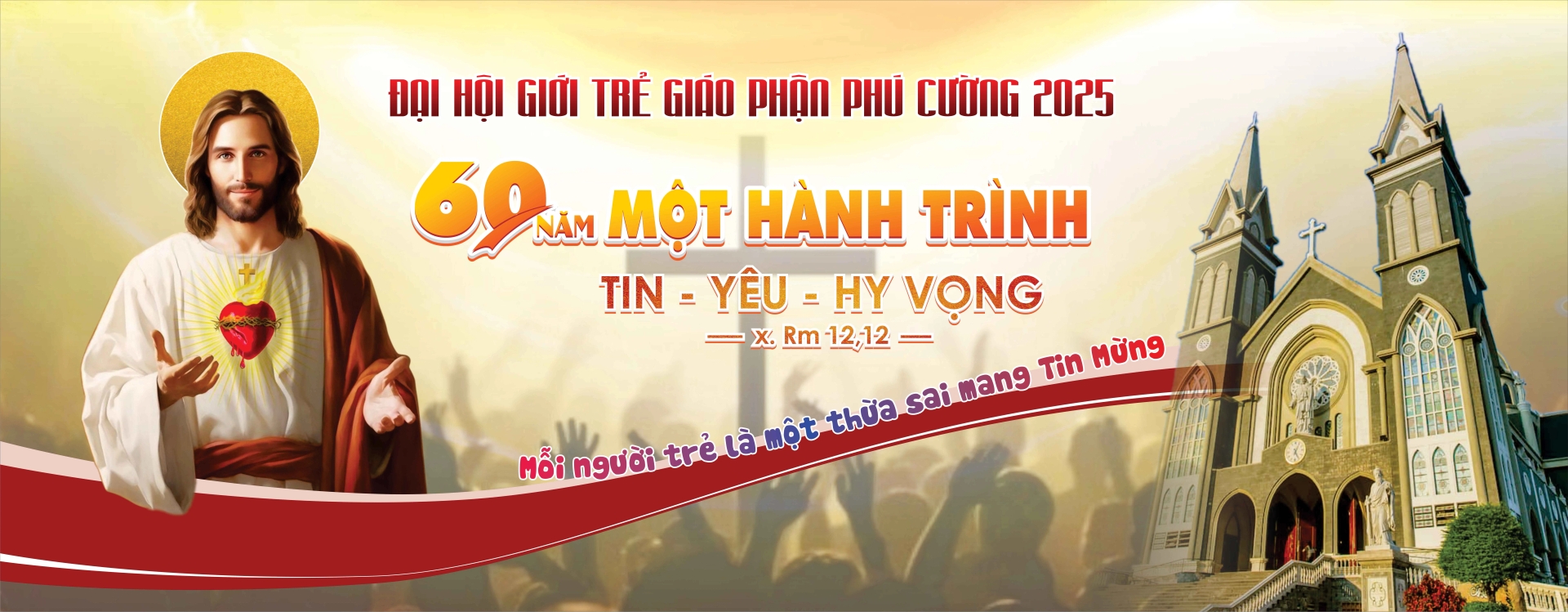 13h00 | TRỰC TIẾP | HOAN CA MỪNG 60 NĂM THÀNH LẬP GIÁO PHẬN & MỪNG NĂM THÁNH HY VỌNG | 23.11.2025