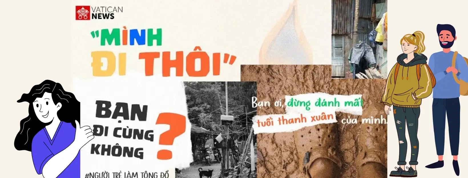 Vatican News Tiếng Việt khởi động dự án “Mình Đi Thôi - Người trẻ làm tông đồ”