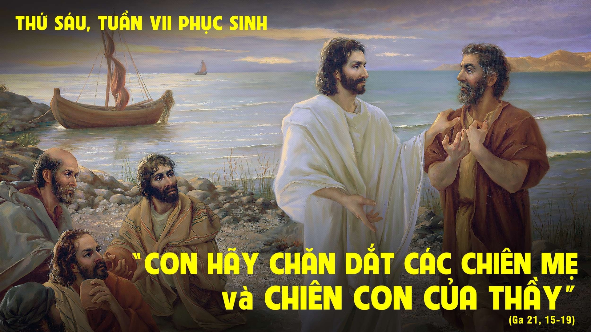 GIÁO PHẬN PHÚ CƯỜNG - Suy Niệm Lời Chúa | Thứ Sáu Tuần VII Phục Sinh | Ga 21,15-19 | Phút Cầu Nguyện