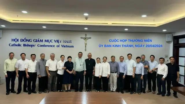 Cuộc họp thường niên Ủy Ban Kinh Thánh - Hội đồng Giám mục Việt Nam ngày 20/04/2024